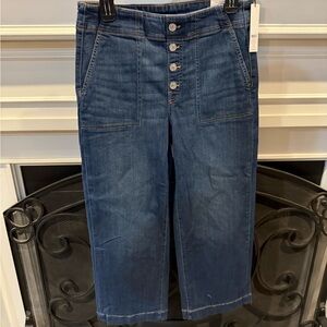 Chico's Dark Blue Ankle Jeans